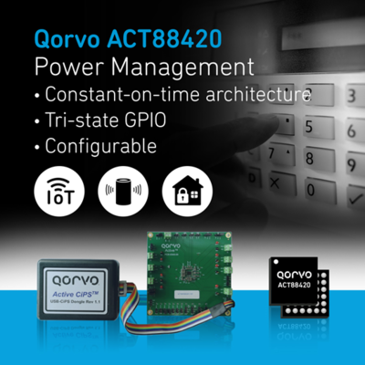 Qorvo 全新推出高度可配置緊湊型 PMIC，為物聯(lián)網(wǎng)及空間受限應用注入核心動力